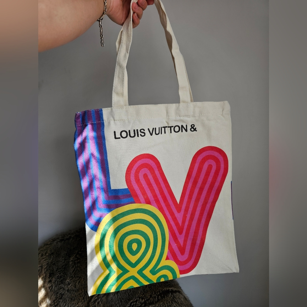 Louis Vuitton Canvas Eco Tote Bag Shinsen Exhibition Limited